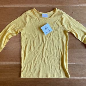 New Hanna Andersson yellow shirt, 130